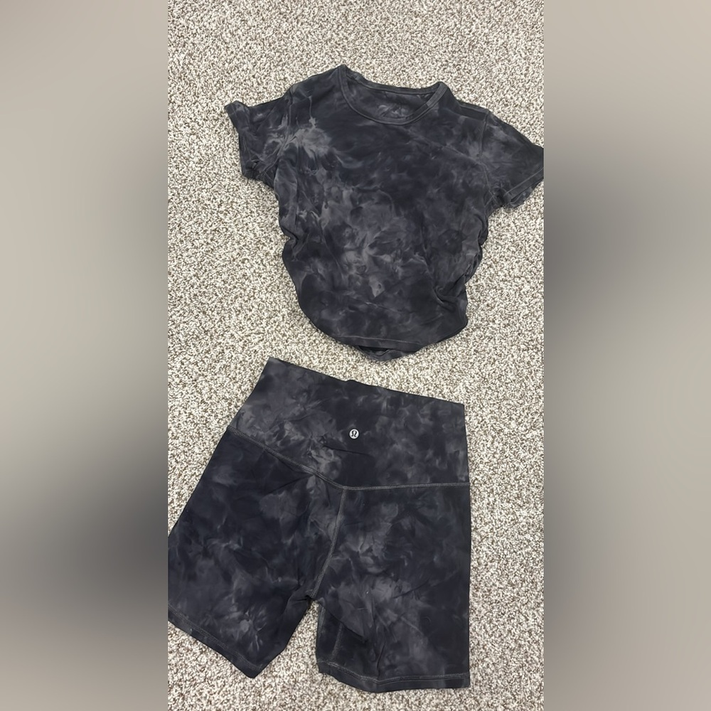 LULULEMON TYE DYE SET